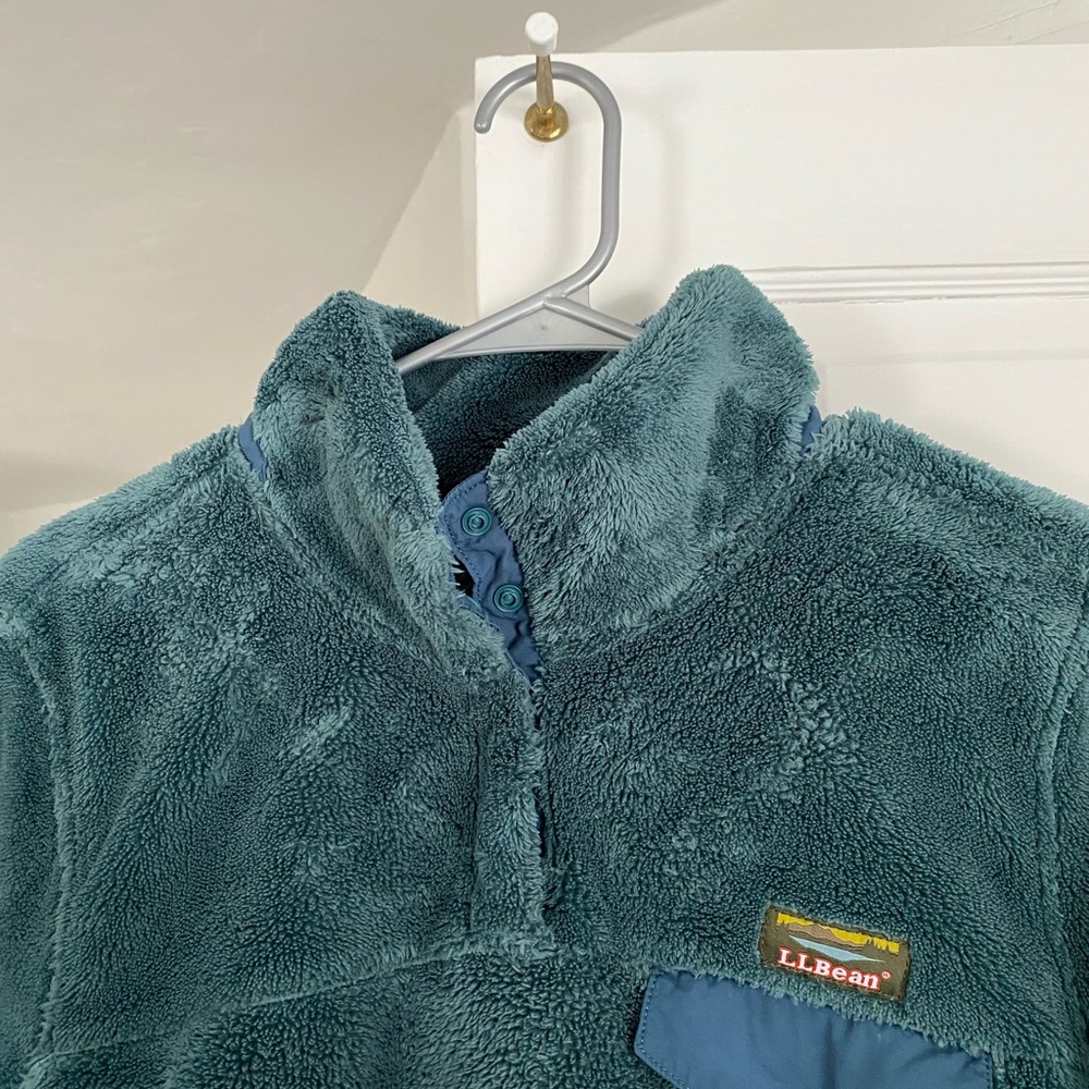 LL Bean quarter snap, size XL, minimal wear